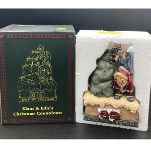 Boyd’s bears klaus and elfies Christmas countdown